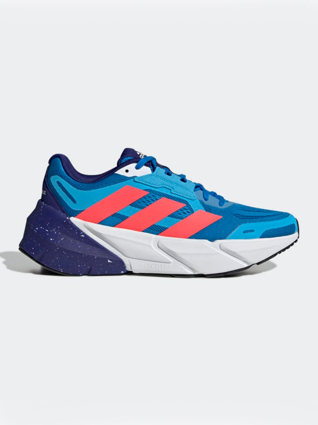 Adidas Men s Adistar Running Shoes Size 11.5 Black White Grey