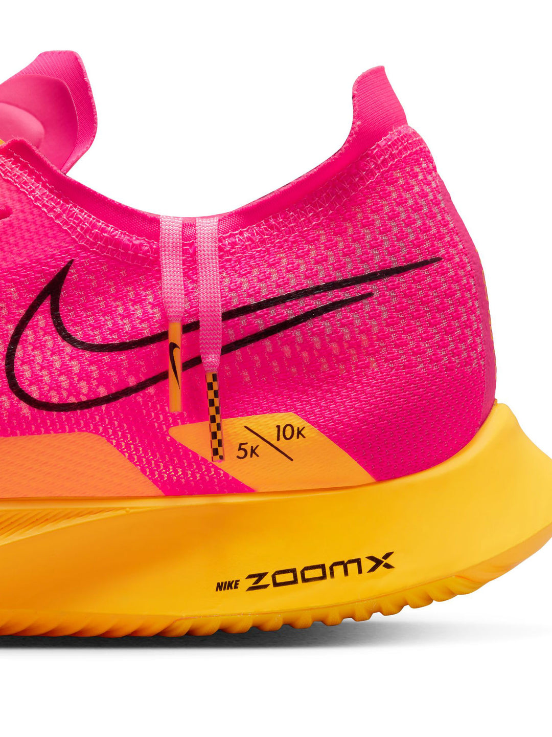 Nike pink and yellow running shoes hotsell