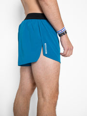 Heartbreak Men's Bear Cage 2" Split Shorts - Lake Blue