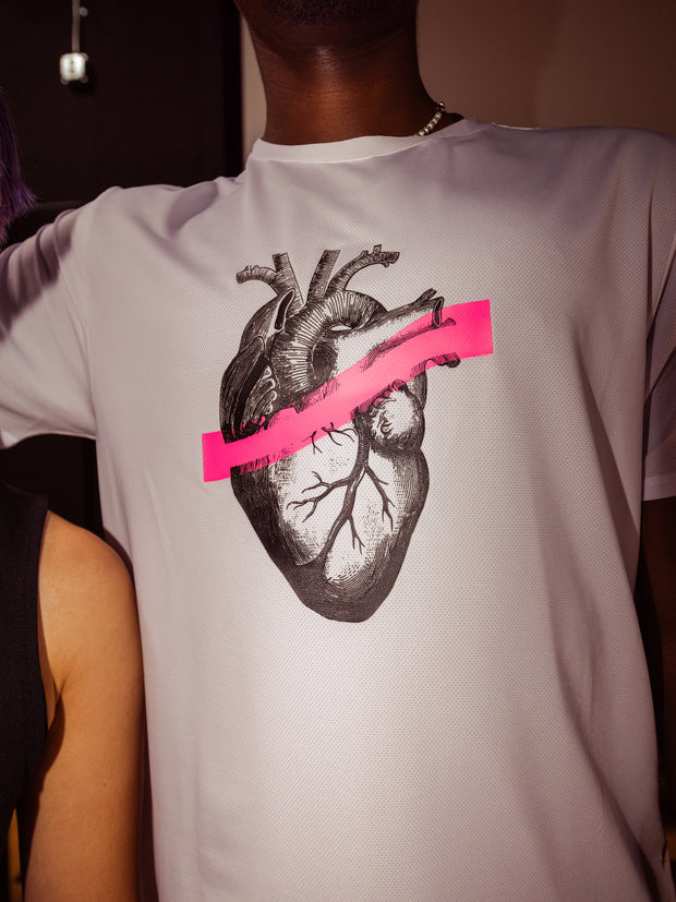 Heartbreak Men's Firehouse Short Sleeve - Anatomical Heart