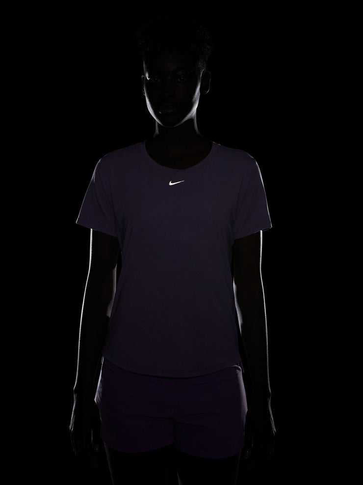 Nike Women's Dri-FIT UV One Luxe Short-Sleeve Top