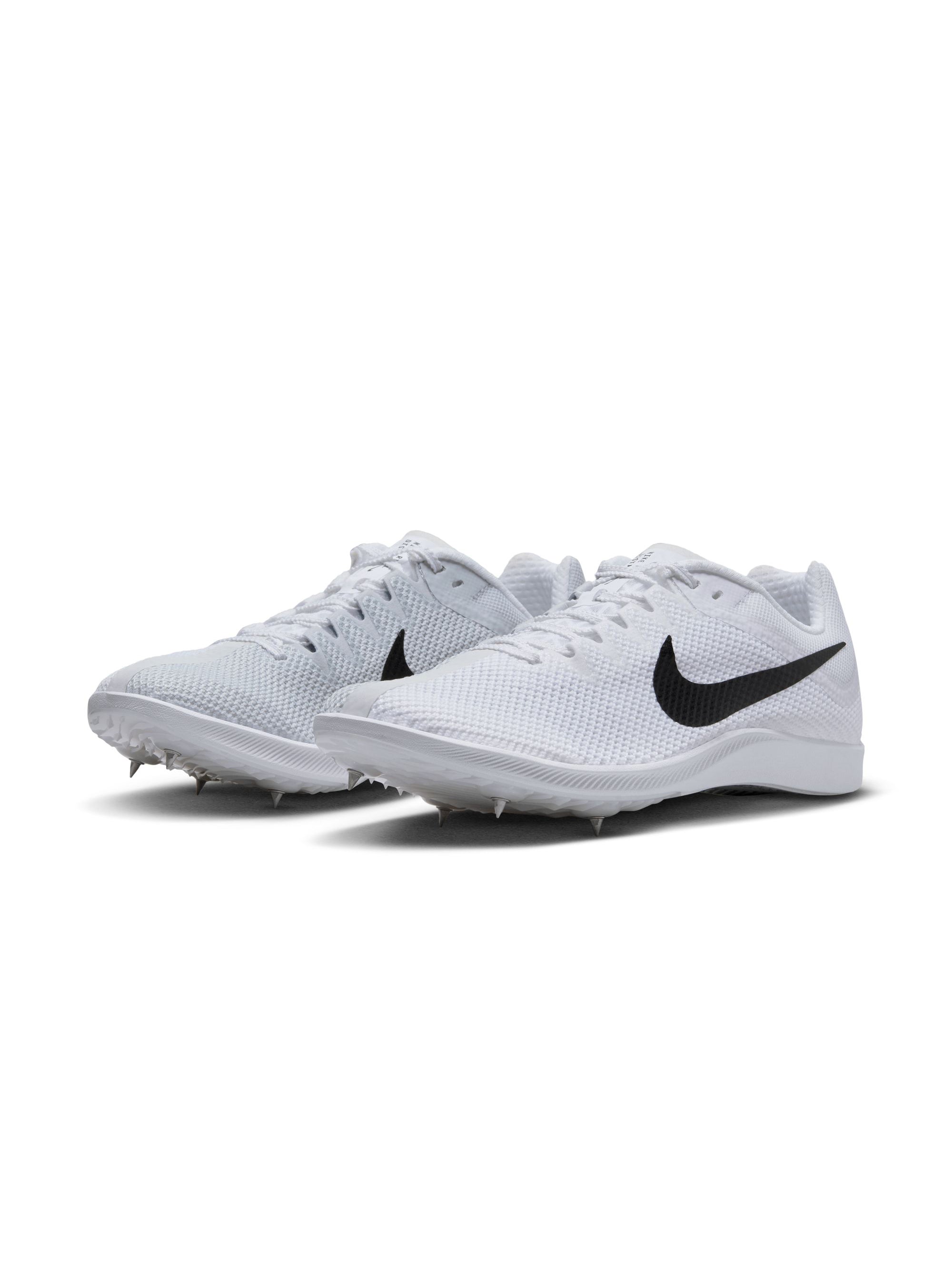 White nike track outlet spikes